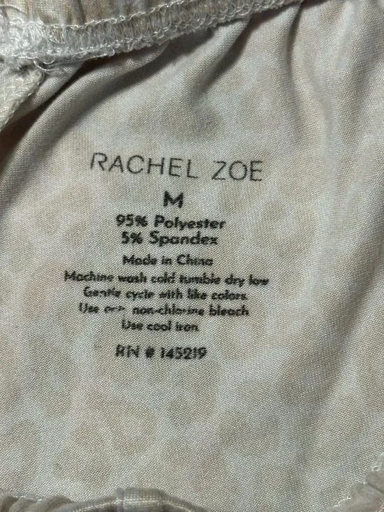 Rachel Zoe Pajama Set Size Medium - Picture 7 of 8